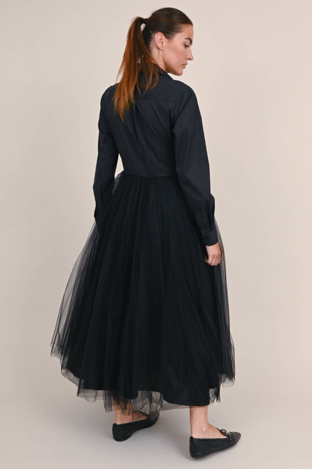 Sara Roka Kleid ELICIA mit Tüllrock in Schwarz