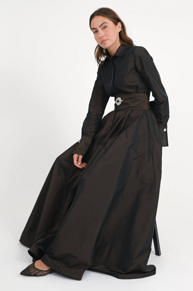 Sara Roka Kleid MARIA SOLE in Dunkelbraun