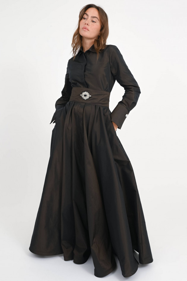 Sara Roka Kleid MARIA SOLE in Dunkelbraun
