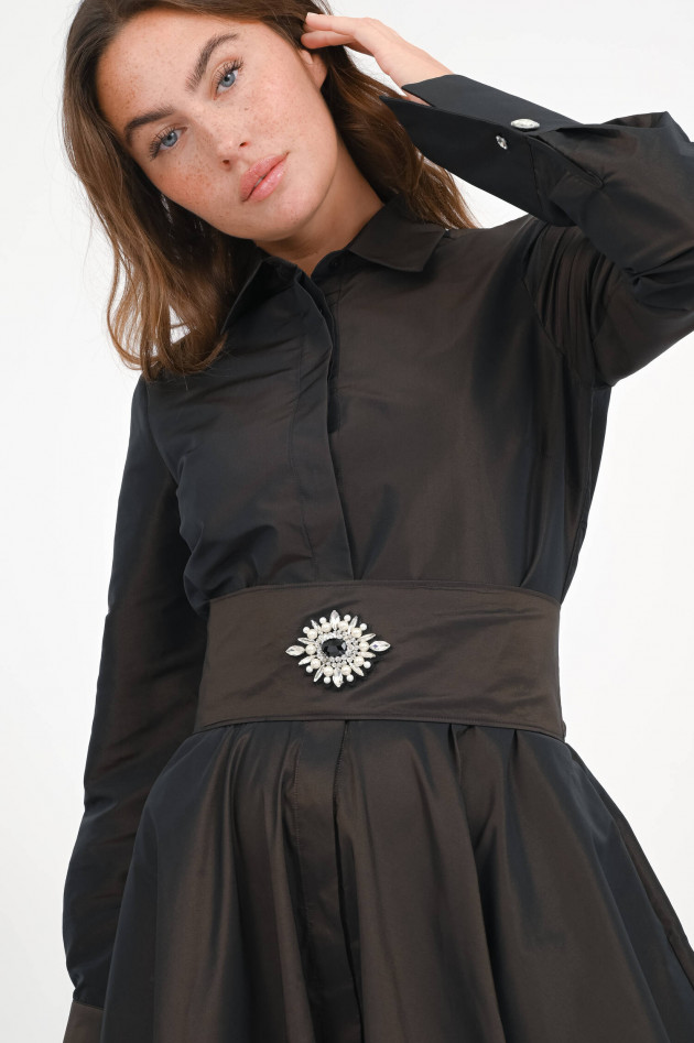 Sara Roka Kleid MARIA SOLE in Dunkelbraun