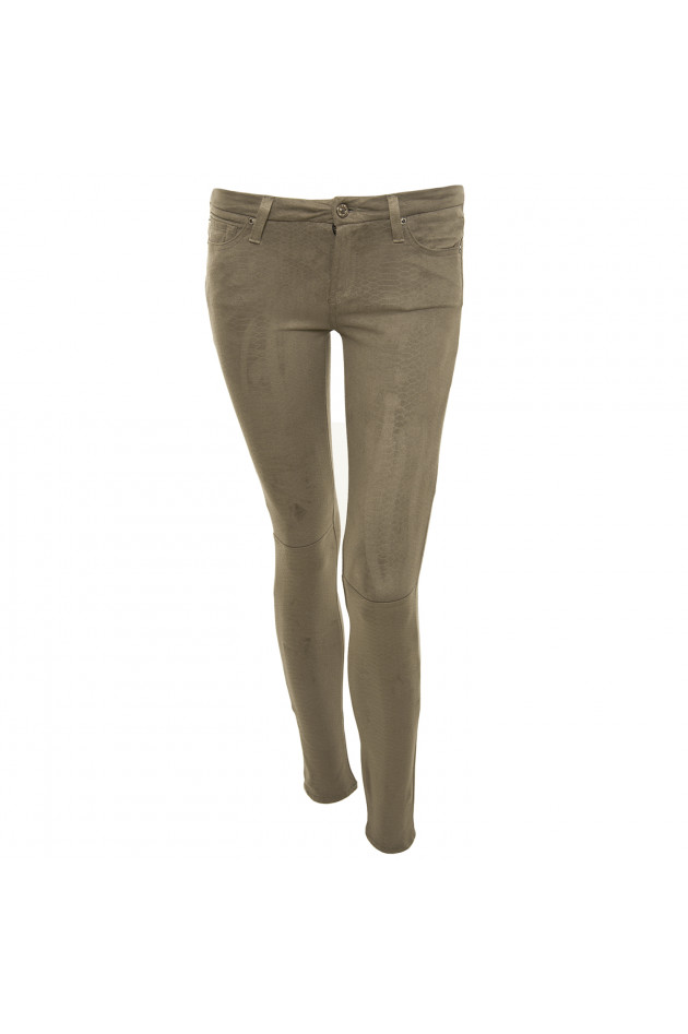 Seven for all Mankind Satinhose in Khaki