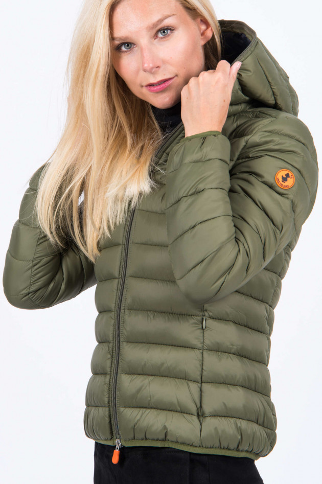 Save the duck Jacke in Oliv