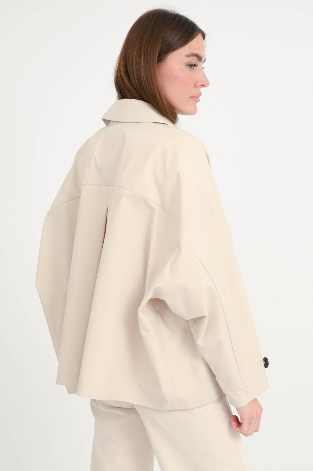 Save the duck Zweireihige Jacke mit Fledermausärmel in Beige