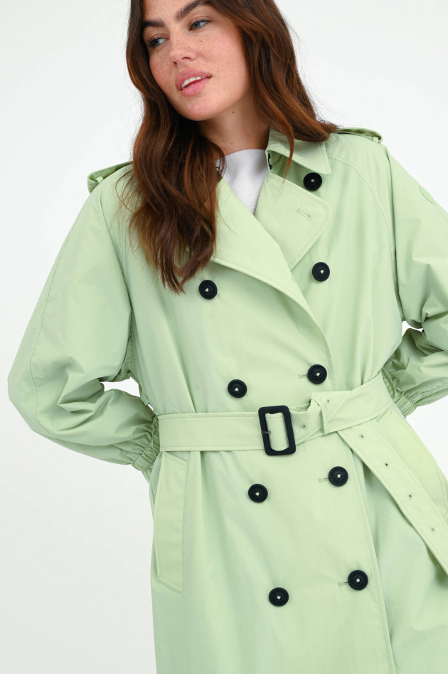 Save the duck Trenchcoat EMBER in Pastelgrün