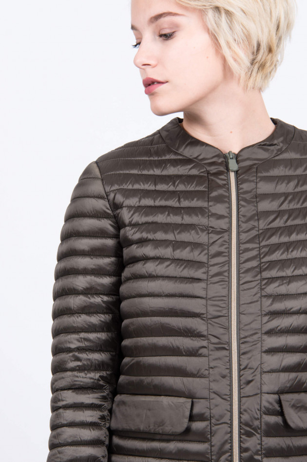 Save the duck Jacke aus veganen Daunen in Oliv