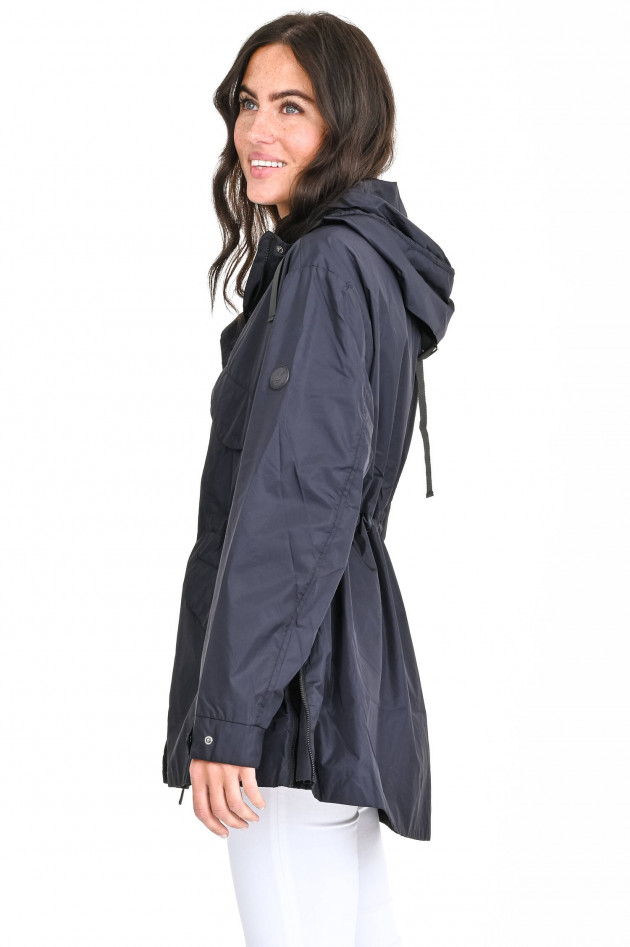 Save the duck Parka mit Kapuze in Schwarz