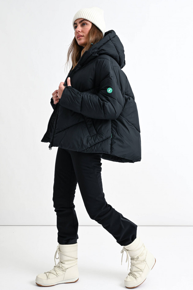 Save the duck Vegane Steppjacke JANETH in Schwarz