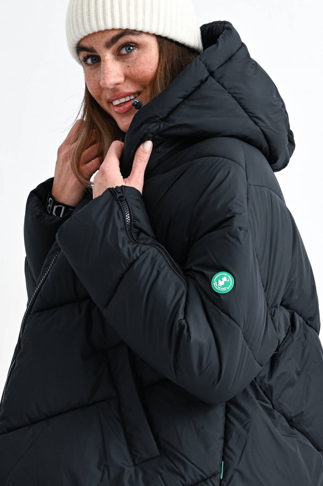 Save the duck Vegane Steppjacke JANETH in Schwarz