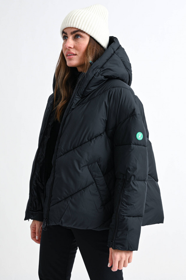 Save the duck Vegane Steppjacke JANETH in Schwarz