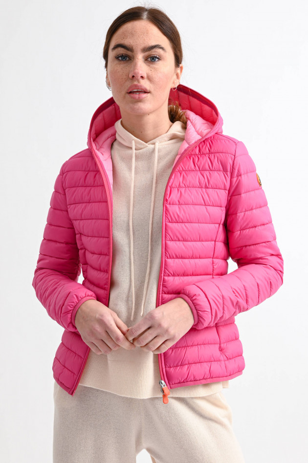 Save the duck Vegane Steppjacke DAISY in Pink