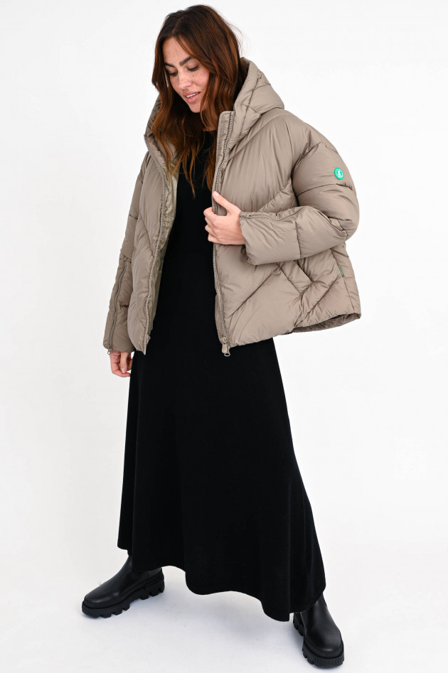 Save the duck Jacke JANETH aus recyceltem Material in Taupe