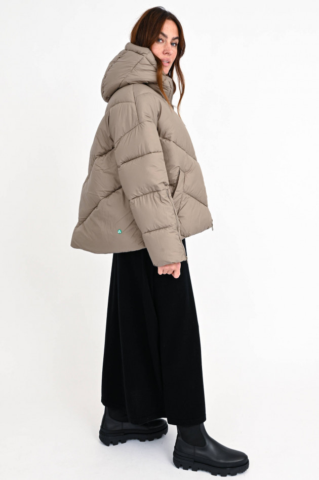 Save the duck Jacke JANETH aus recyceltem Material in Taupe