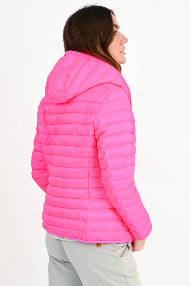 Save the duck Steppjacke KYLA mit Kapuze in Neonpink