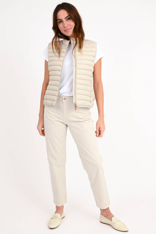 Save the duck Veganes Steppgilet ANITA in Sand