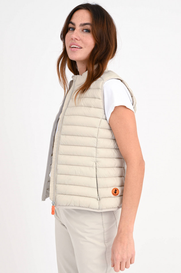 Save the duck Veganes Steppgilet ANITA in Sand