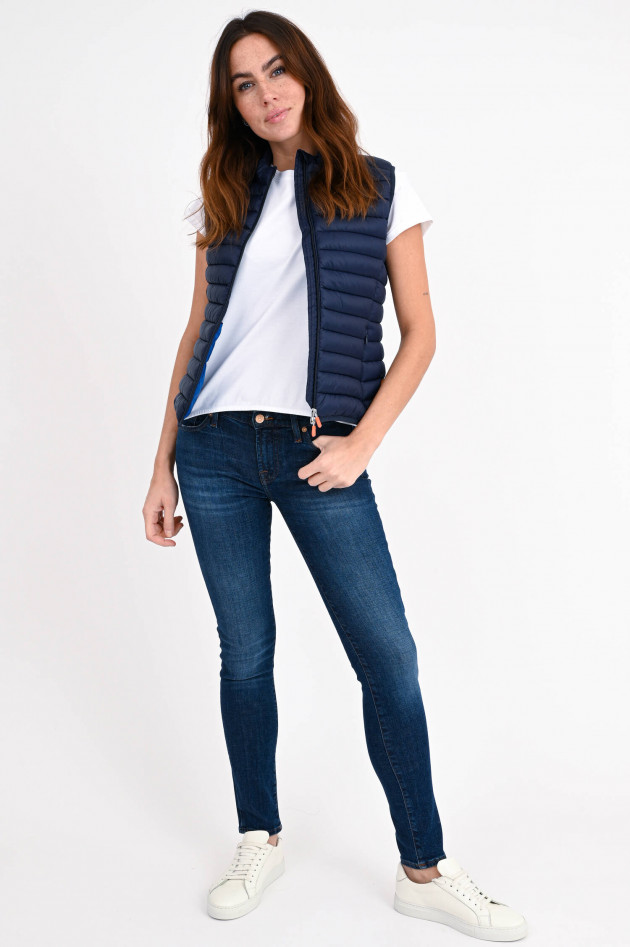 Save the duck Veganes Steppgilet ANITA in Navy