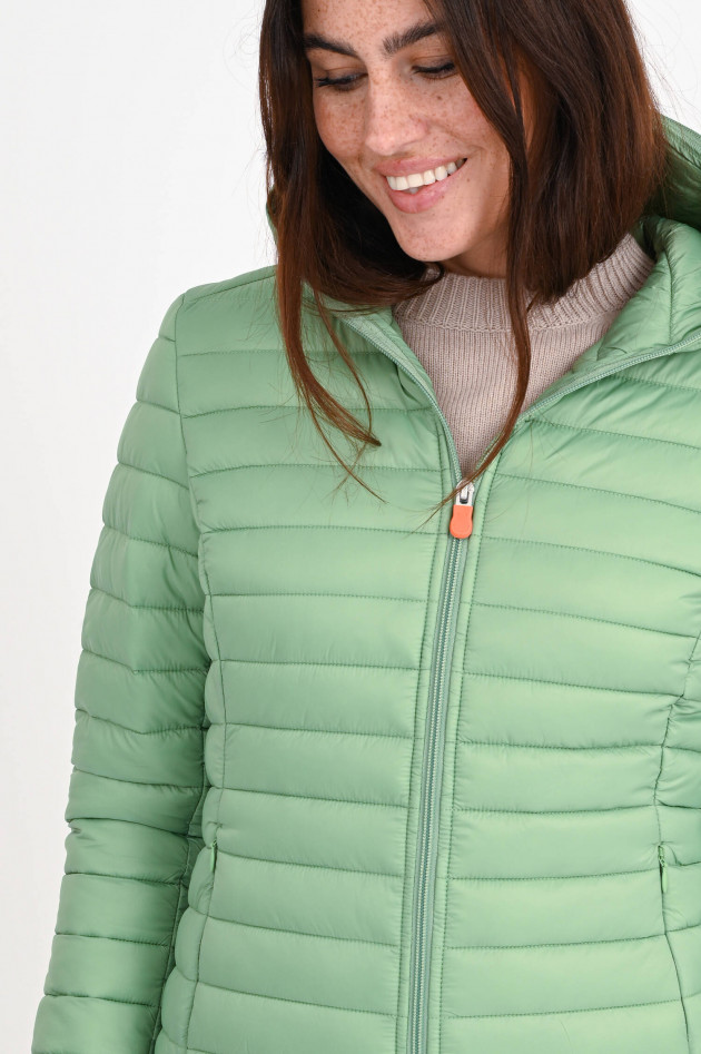 Save the duck Steppjacke DIZY mit Kapuze in Mintgrün