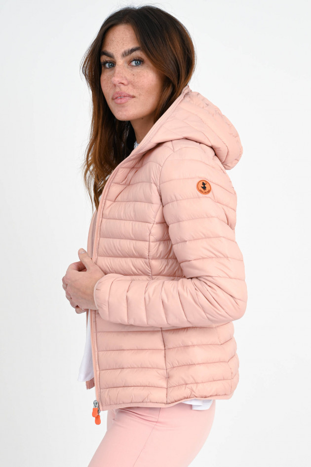 Save the duck Steppjacke DIZY mit Kapuze in Pastellrosa