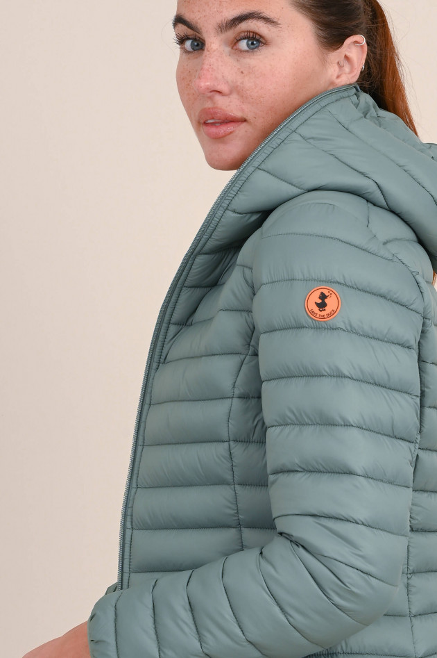 Save the duck Steppjacke DAISY in Salbeigrün