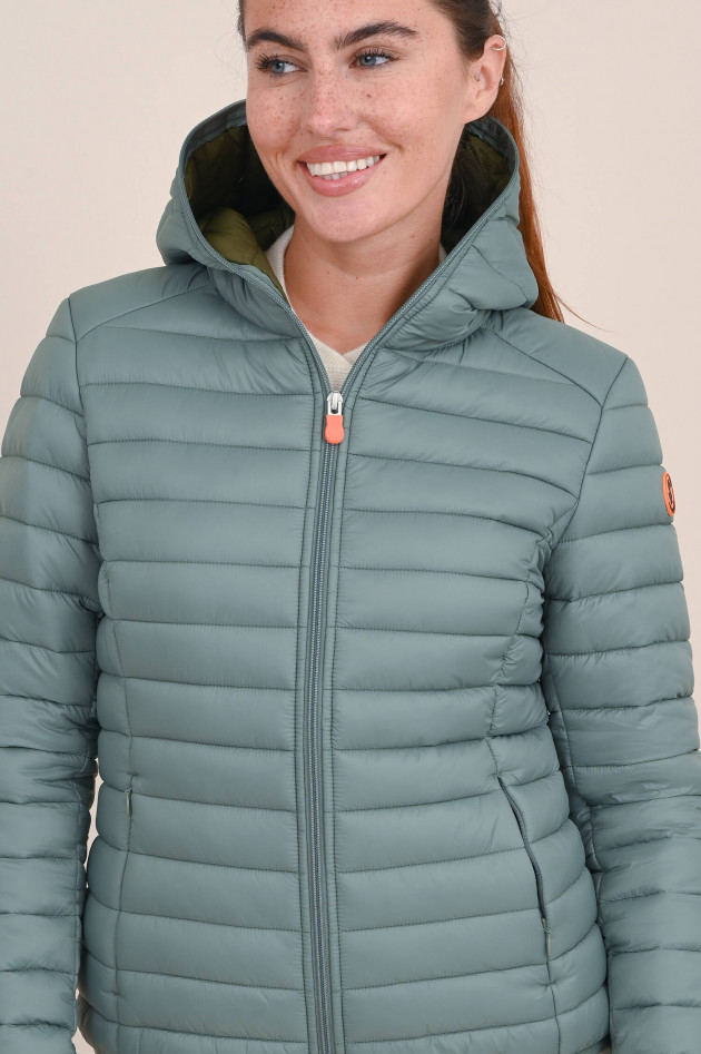 Save the duck Steppjacke DAISY in Salbeigrün