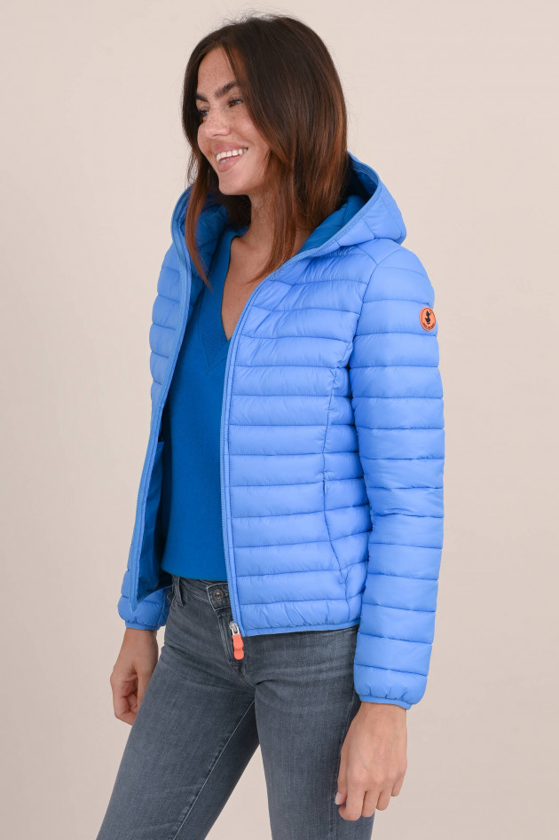 Save the duck Steppjacke DAISY in Mittelblau