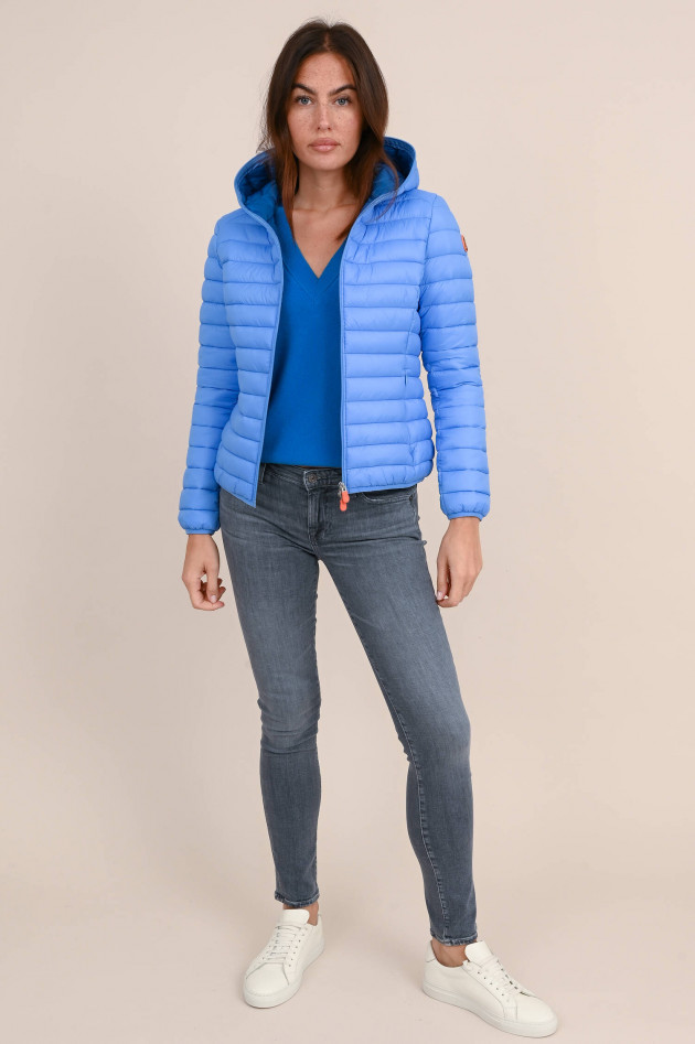 Save the duck Steppjacke DAISY in Mittelblau