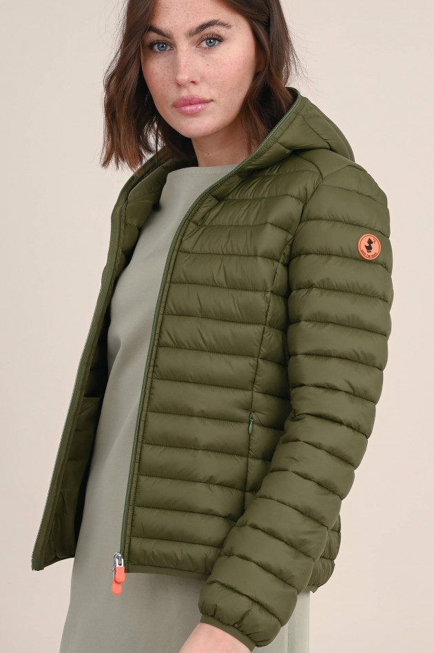 Save the duck Steppjacke DAISY in Oliv