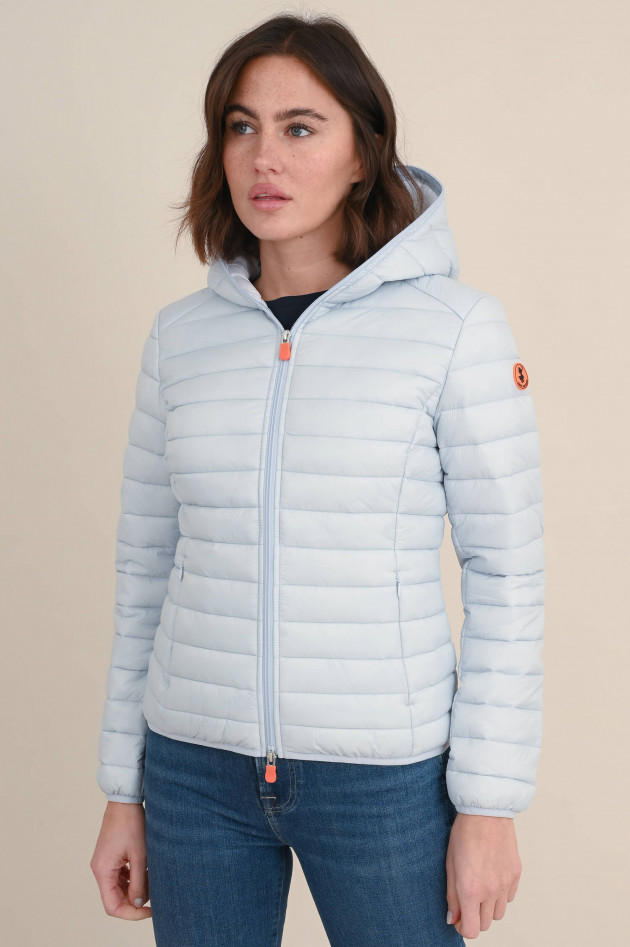 Save the duck Steppjacke DAISY in Eisblau