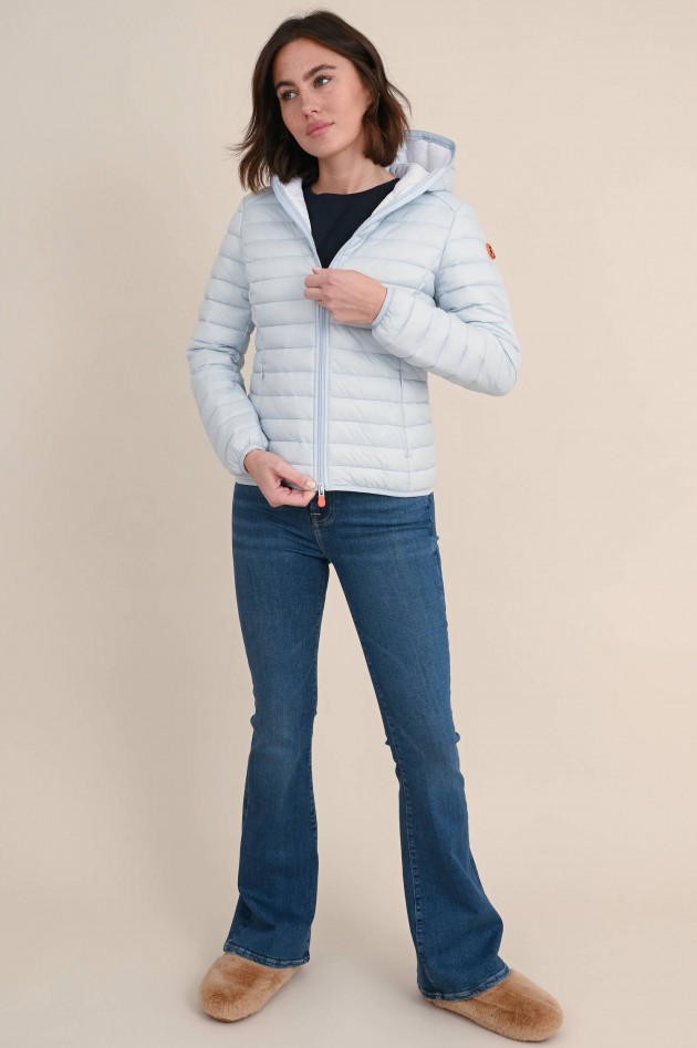 Save the duck Steppjacke DAISY in Eisblau