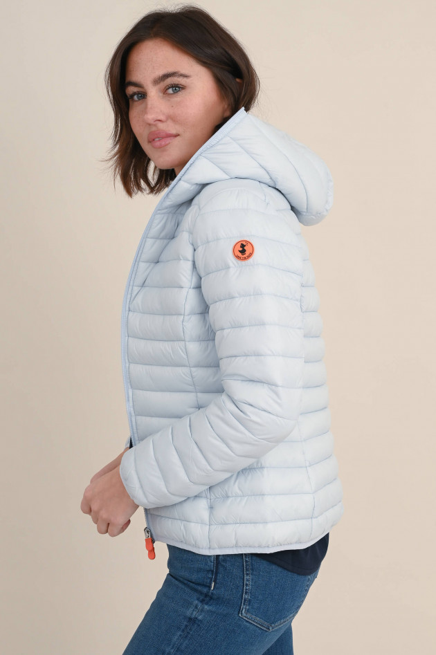 Save the duck Steppjacke DAISY in Eisblau