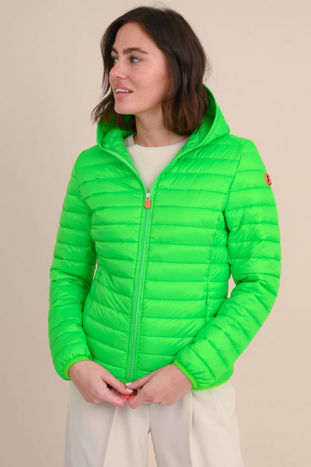 Save the duck Steppjacke KYLA in Neongrün