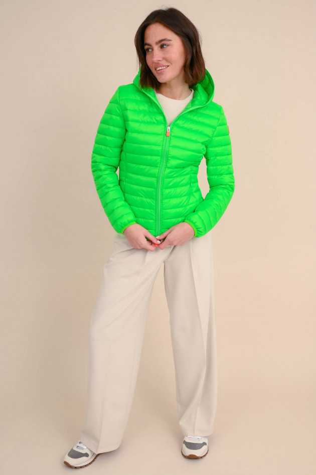 Save the duck Steppjacke KYLA in Neongrün