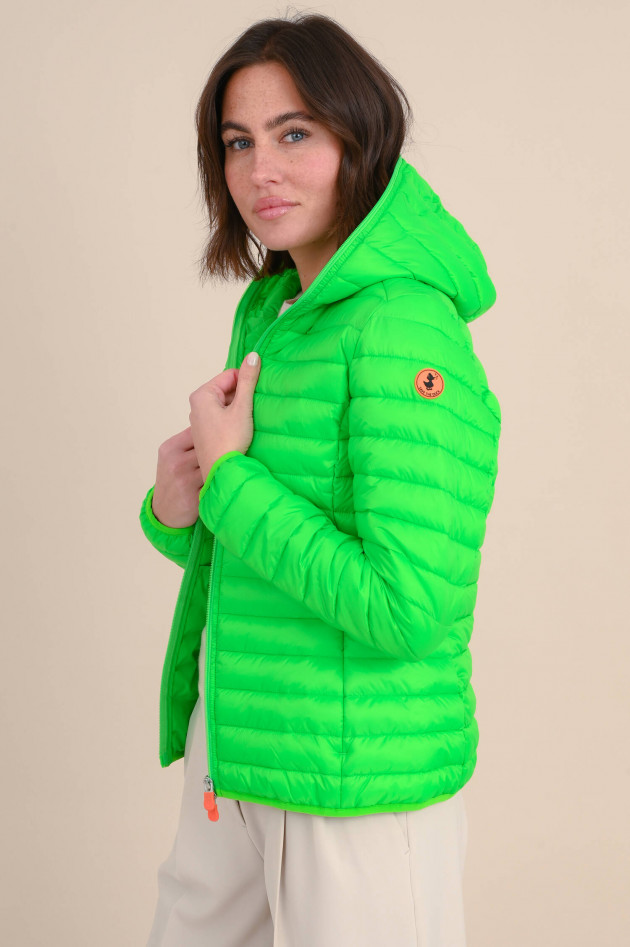 Save the duck Steppjacke KYLA in Neongrün