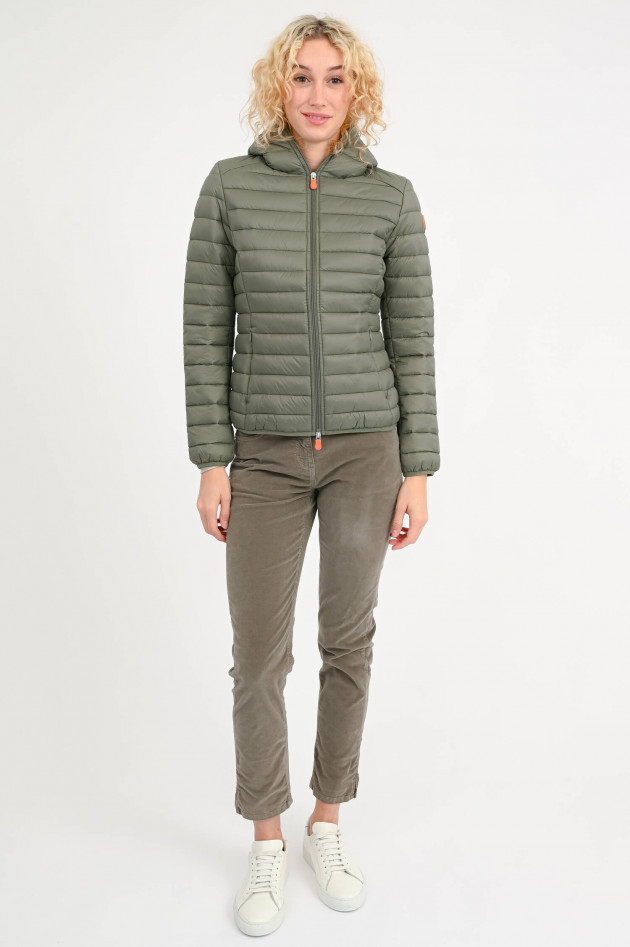 Save the duck  Steppjacke DAISY in Oliv