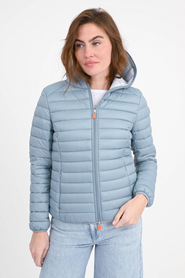 Save the duck  Steppjacke DAISY in Türkisgrau