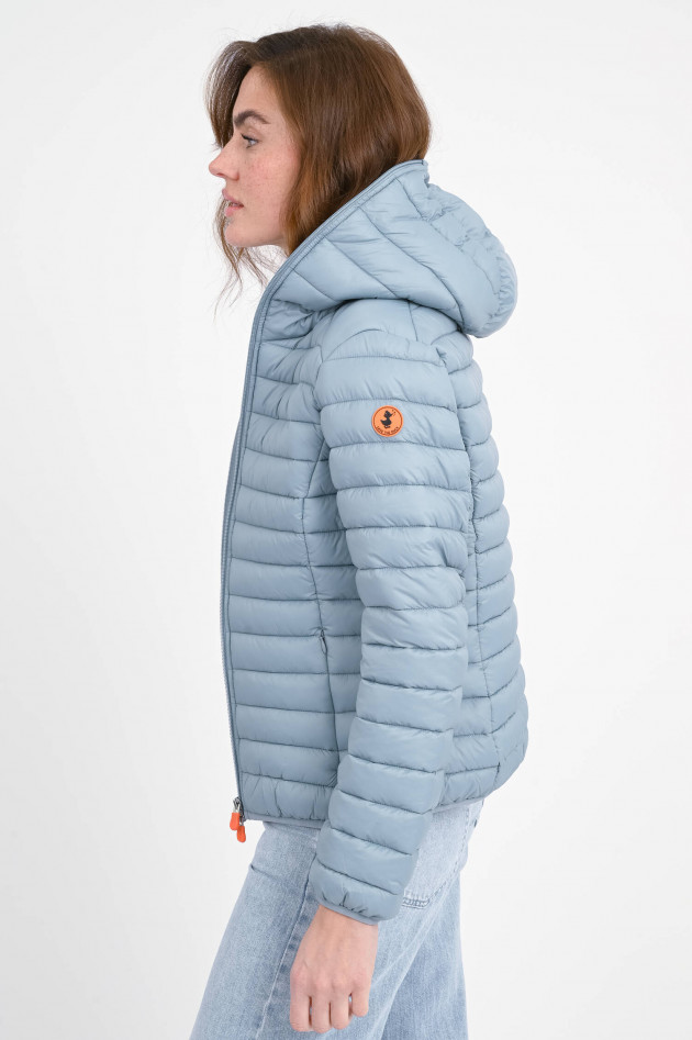 Save the duck  Steppjacke DAISY in Türkisgrau