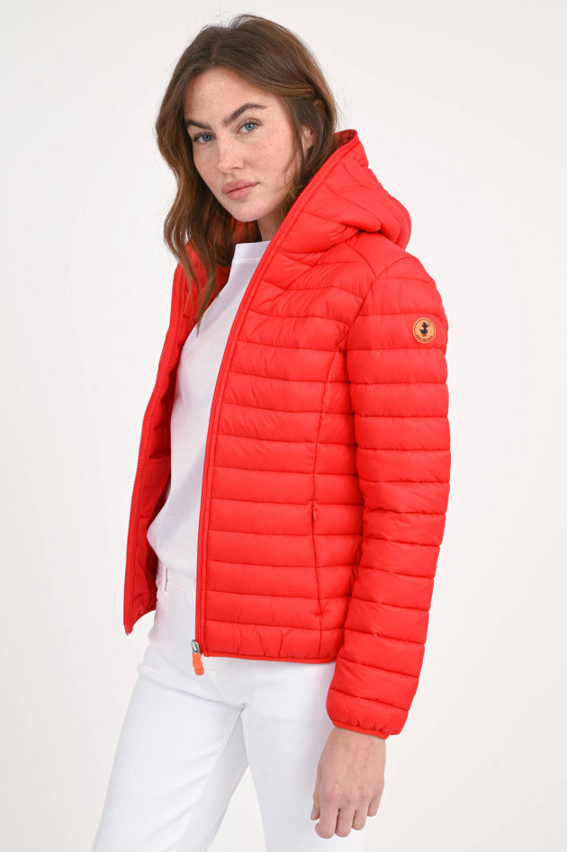 Save the duck  Steppjacke DAISY in Rot