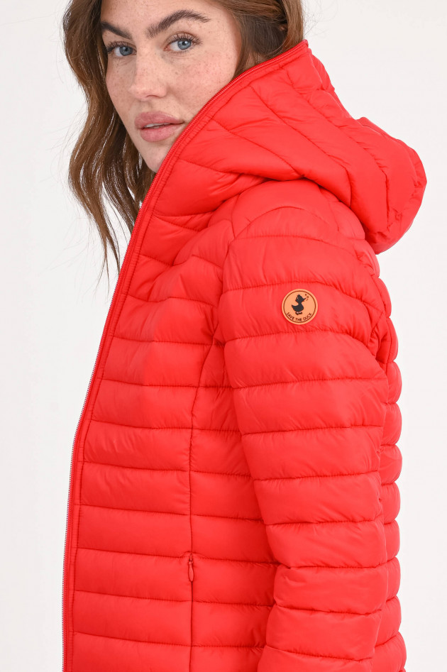 Save the duck  Steppjacke DAISY in Rot