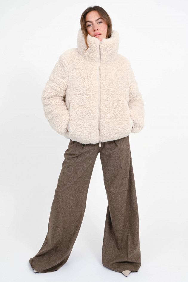Save the duck Teddy-Jacke KENNIE mit Stehkragen in Beige