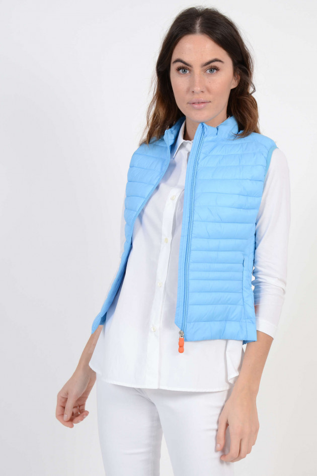 Save the duck Gilet in Hellblau