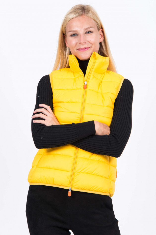 Save the duck Gilet in Sonnengelb