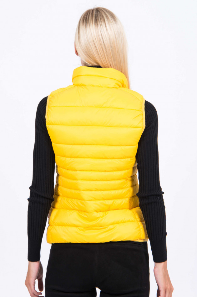 Save the duck Gilet in Sonnengelb