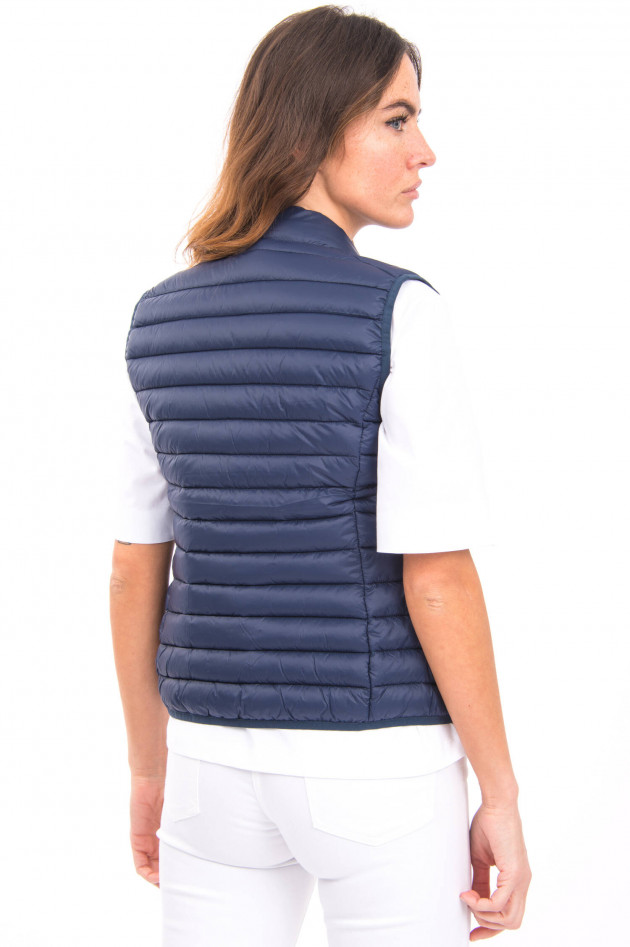 Save the duck Veganes Gilet mit Daunenstepp in Navy