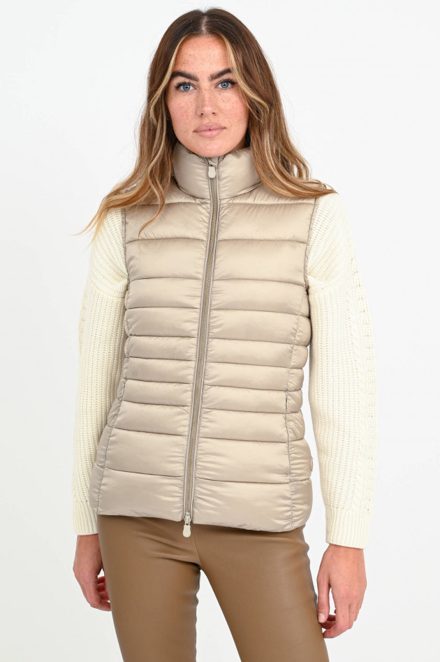 Save the duck Veganes Gilet LYNN in Champagner