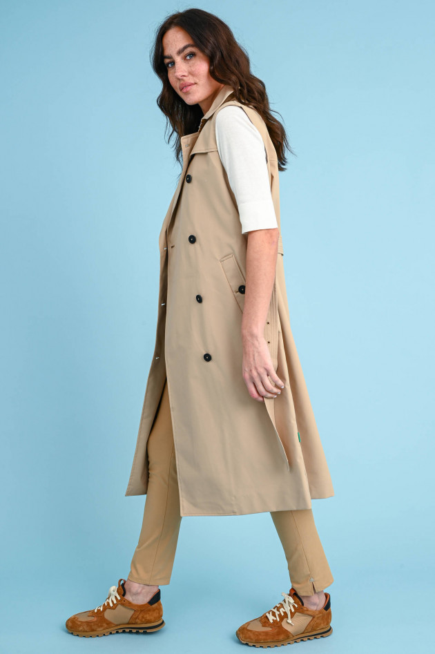 Save the duck Ärmelloser Trenchcoat SIDRA in Beige