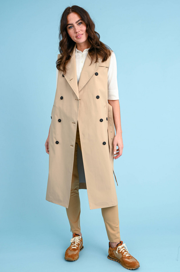 Save the duck Ärmelloser Trenchcoat SIDRA in Beige