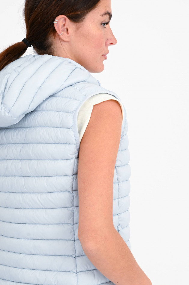 Save the duck Steppgilet DIA mit Kapuze in Grau