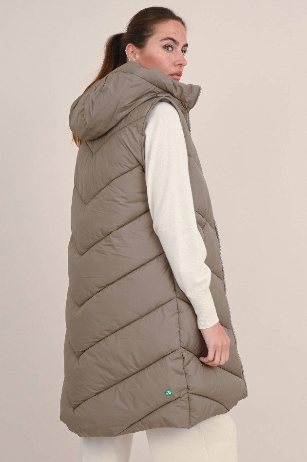 Save the duck Langes Gilet JUDEE in Taupe