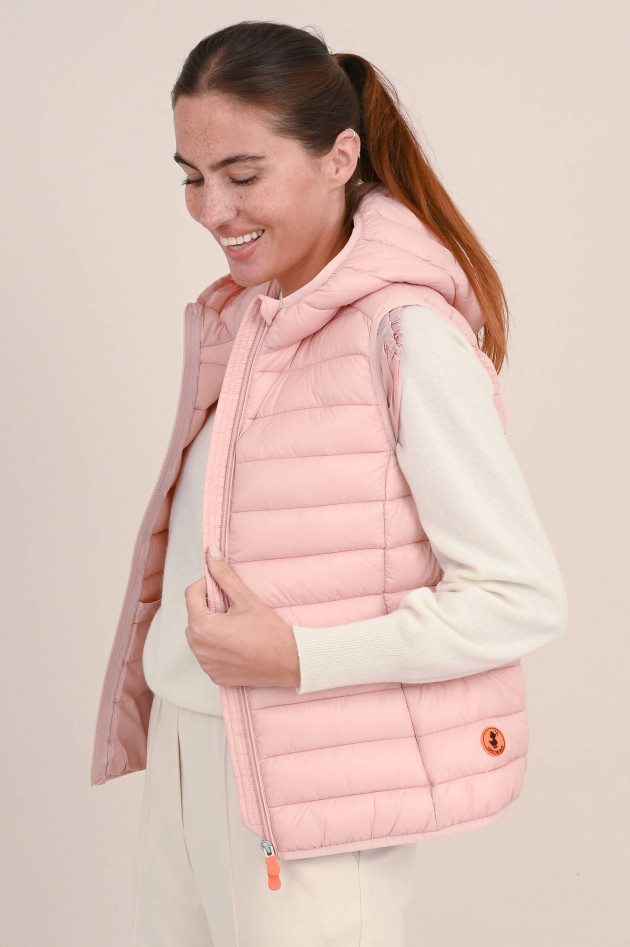 Save the duck Veganes Gilet CECILIA in Rosa