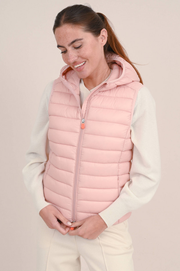 Save the duck Veganes Gilet CECILIA in Rosa